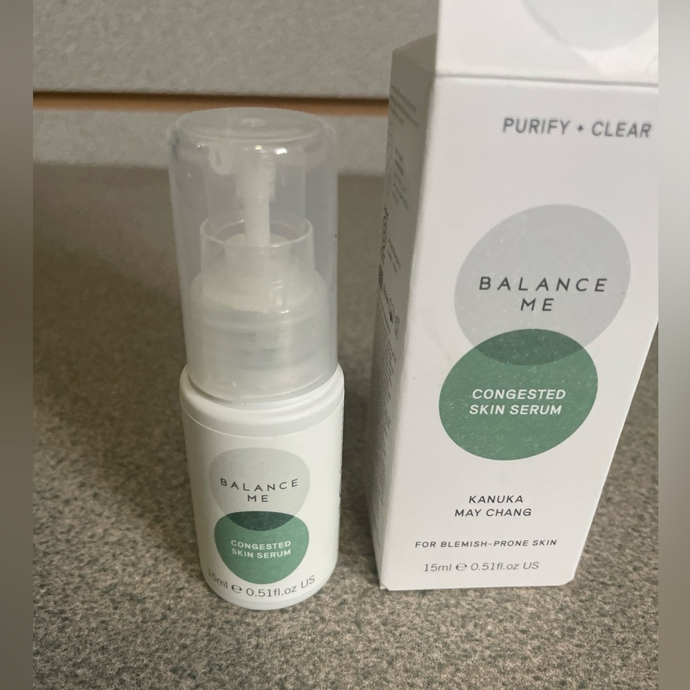 BALANCE ME Congested Skin Serum Kanuka May‎ Chang Infused For Acne Prone Skin